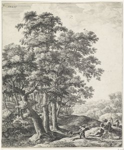 Venus og Adonis av Anthonie Waterloo