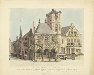 Det gamle rådhuset i Amsterdam, 1641