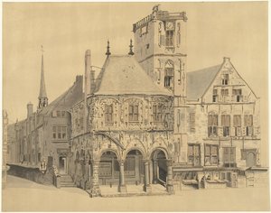 Det gamle rådhuset i Amsterdam, 1641