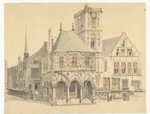 Det gamle rådhuset i Amsterdam, 1641