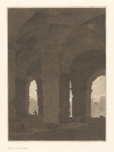 Under buene til Colosseum av Anthonie van den Bos