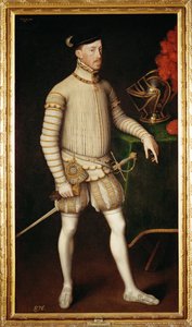 Maximilian II., Sohn von Kaiser Ferdinand I., König von Böhmen, Kaiser 1564 von Anthonis van Dashorst (c.1519-1576/77) Mor