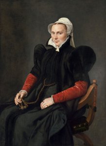 Porträt einer sitzenden Frau von Anthonis van Dashorst (c.1519-1576/77) Mor