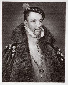 Thomas Radclyffe, jarl av Sussex, gravert av H. Robinson av Anthonis van Dashorst Mor