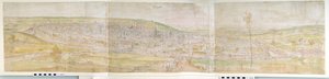 Panoramautsikt over Brussel fra nord, 1558