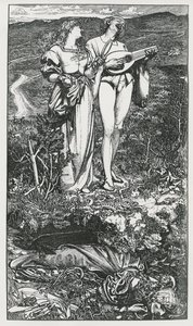 «Amor Mundi» av Anthony Frederick Augustus Sandys