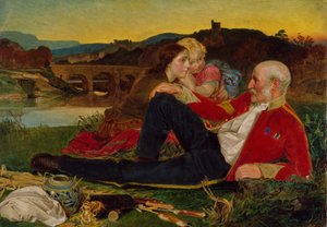 Høst, ca.1860-62 av Anthony Frederick Augustus Sandys