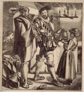 Jacques de Caumont (1558–1652) av Anthony Frederick Augustus Sandys
