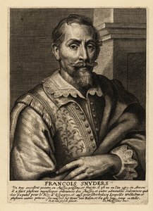 Portrett av Frans Snyders, flamsk maler av dyr, jaktscener, markedsscener og stilleben