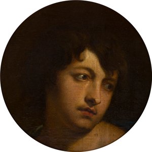 Portrett av van Dyck som Paris, ca. 1610-20 (olje på lerret)
