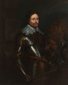 Portrett av Stadholder Frederik Hendrik (1584-1647), Prins av Oransje av Anthony van Dyck (after)