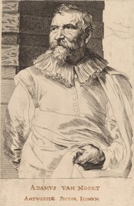 Adam van Noort, sannsynligvis 16261641. av Anthony van Dyck