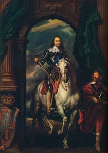 Charles I 1600-1649 med M de St Antoine, 1633, 1913 av Anthony van Dyck