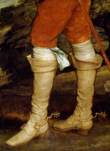 Charles I jakt, av Anthony van Dyck (1599-1641), detalj av Anthony van Dyck