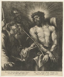 Hån mot Kristus Ecce Homo av Anthony van Dyck