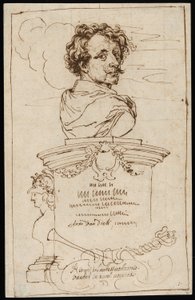 Frontispice fra "Iconography" av Anthony van Dyck