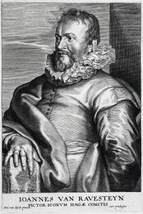John van Ravesteyn - Maler av ikonet til greven av Haag av Anthony van Dyck
