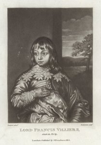 Lord Francis Villiers av Anthony van Dyck