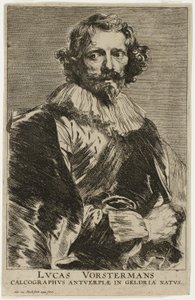 Lucas Vorsterman av Anthony van Dyck