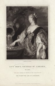 Lucy Percy av Anthony van Dyck