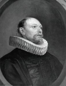 Man with a Ruff, 1600-tallet. av Anthony van Dyck