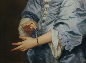 Marie Ruthven, Lady van Dyck, ca. 1639 av Anthony van Dyck