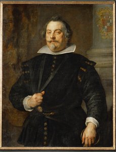 Marques Francisco de Moncada, greve av Ossuna (maleri på lerret) av Anthony van Dyck