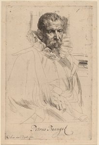 Pieter Bruegel den yngre, sannsynligvis 16261641. av Anthony van Dyck