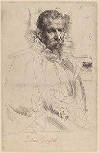 Pieter Bruegel den yngre, sannsynligvis 16261641. av Anthony van Dyck