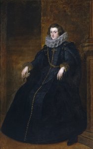 Policena Spinola, markis av Leganés av Anthony van Dyck