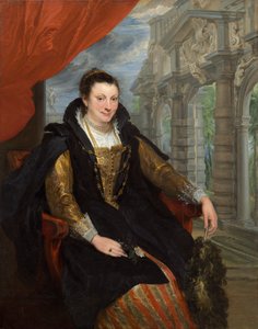 Portrett av Isabella Brandt av Anthony van Dyck