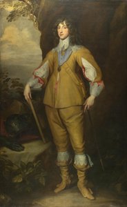 Portrett av Charles I Louis 1617-1680, kurfyrst Palatine, ca 1637 av Anthony van, Dyck