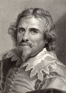 Portrett av Daniel Mytens (ca. 1590-1648) gravert av Edward Smith (gravering)