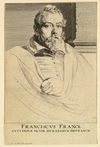 Portrett av Frans Francken, fra Icons of Princes of Men av Anthony van Dyck