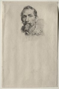 Portrett av Frans Snyders. av Anthony van Dyck