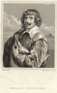 Portrett av Gerard van Honthorst av Anthony van Dyck