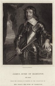 Portrett av James Hamilton, hertugen av Hamilton av Anthony van Dyck