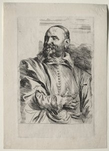 Portrett av Jan Snellinx. av Anthony van Dyck