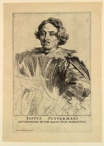Portrett av Justus Sustermans, fra Icons of Princes of Men av Anthony van Dyck