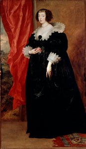 Portrett av Margaret av Lorraine (1613-1662), hertuginne av Orleans og Alencon maleri av Antoine (Antoon eller Anton) Van Dyck (1599-1641) av Anthony van Dyck
