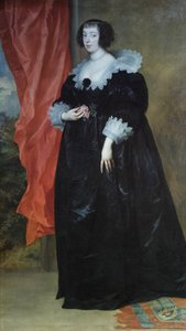 Portrett av Marguerite av Lorraine, hertuginne av Orleans (?) av Anthony van Dyck