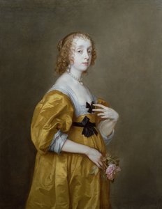 Portrett av Mary Villiers (1622-85) Lady Herbert av Shurland av Anthony van Dyck