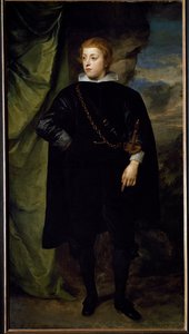 Portrett av prins Karl Ludwig Von der Pfalz av Anthony van Dyck