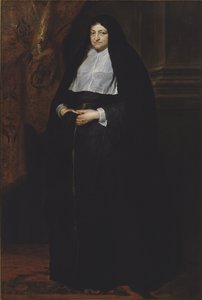 Portrett av prinsesse Isabella Clara Eugenia, ca. 1628 av Anthony van Dyck