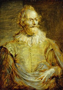 Portrett av senator Paulus Halmalius (olje på eikepanel)