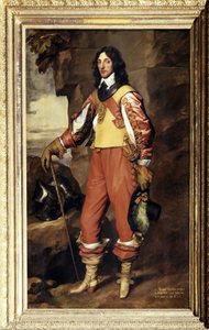Portrett av Sir Thomas Wharton. Han bærer strømpebåndsordenen. Maleri av Anthony (Anthonis, Anthony, Anton eller Antoon) van Dyck (1599-1641) av Anthony van Dyck