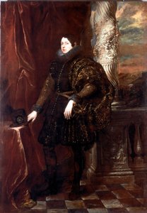Portrett av en gentleman av Spinola-familien eller portrett av en ung patrisier Maleri av Antonie Van Dyck (1599-1641) 1623-1625 ca. Sol. 243x170 cm Genes, Galleria di Palazzo Rosso av Anthony van Dyck