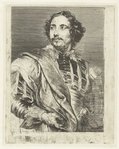 Portrett av Paulus Pontius av Anthony van Dyck
