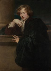 Selvportrett, ca. 1620-21 av Anthony van Dyck