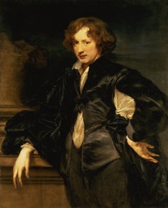 Selvportrett, ca. 1620-21 (olje på lerret) av Anthony van Dyck